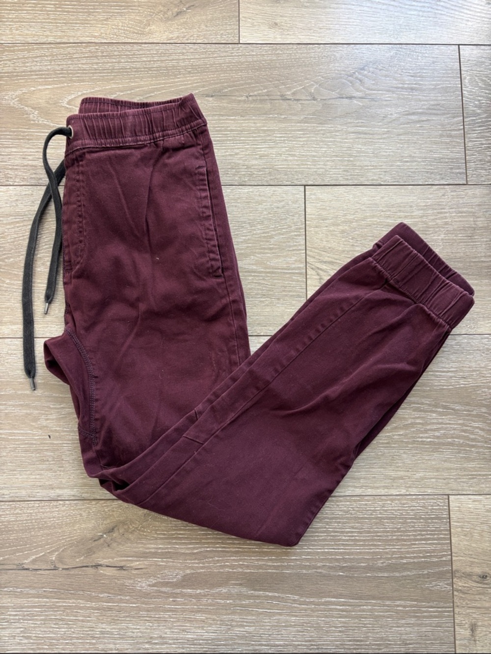 West 49 - Maroon Drawstring Jogger Pants, Size 13/14